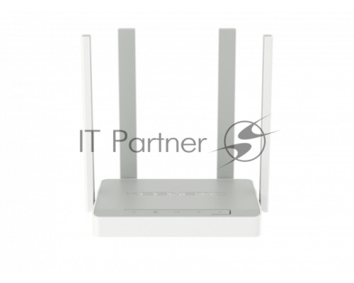 Роутер беспроводной Keenetic Speedster (KN-3012) с Mesh Wi-Fi 5 AC1200 и 4-портовым Smart-коммутатором