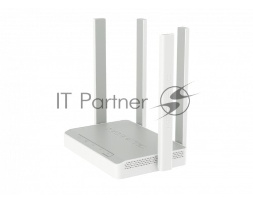 Роутер беспроводной Keenetic Speedster (KN-3012) с Mesh Wi-Fi 5 AC1200 и 4-портовым Smart-коммутатором