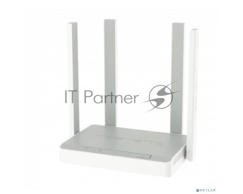 Роутер беспроводной Keenetic Speedster (KN-3012) с Mesh Wi-Fi 5 AC1200 и 4-портовым Smart-коммутатором