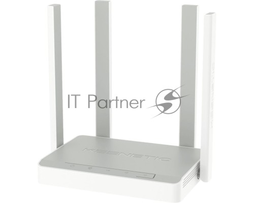 Роутер беспроводной Keenetic Speedster (KN-3012) с Mesh Wi-Fi 5 AC1200 и 4-портовым Smart-коммутатором