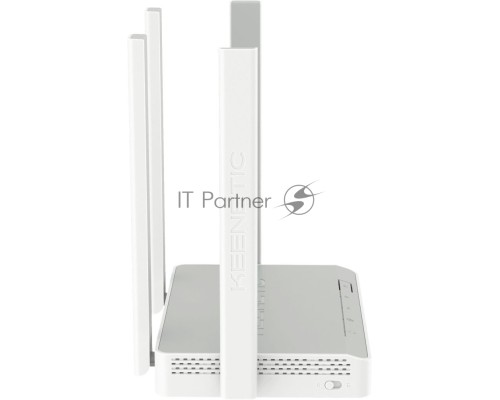 Роутер беспроводной Keenetic Speedster (KN-3012) с Mesh Wi-Fi 5 AC1200 и 4-портовым Smart-коммутатором