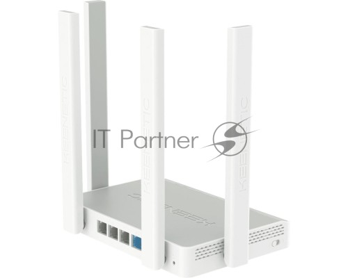 Роутер беспроводной Keenetic Speedster (KN-3012) с Mesh Wi-Fi 5 AC1200 и 4-портовым Smart-коммутатором