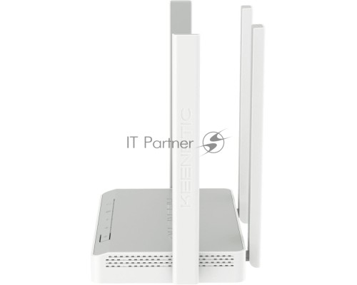 Роутер беспроводной Keenetic Speedster (KN-3012) с Mesh Wi-Fi 5 AC1200 и 4-портовым Smart-коммутатором