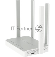 Роутер беспроводной Keenetic Viva (KN-1912) с Mesh Wi-Fi 5 AC1200, 4-портовым Smart-коммутатором и многофункциональным портом USB