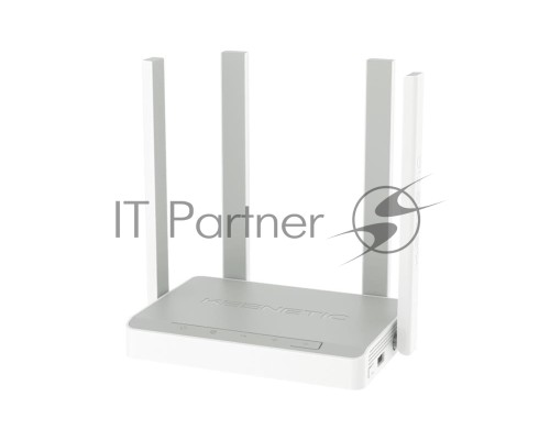 Роутер беспроводной Keenetic Viva (KN-1912) с Mesh Wi-Fi 5 AC1200, 4-портовым Smart-коммутатором и многофункциональным портом USB