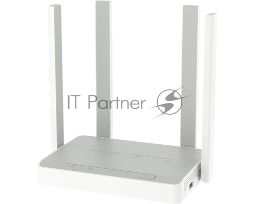 Роутер беспроводной Keenetic Viva (KN-1912) с Mesh Wi-Fi 5 AC1200, 4-портовым Smart-коммутатором и многофункциональным портом USB