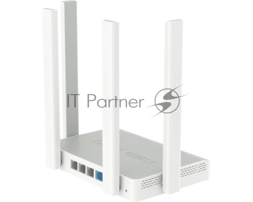 Роутер беспроводной Keenetic Viva (KN-1912) с Mesh Wi-Fi 5 AC1200, 4-портовым Smart-коммутатором и многофункциональным портом USB