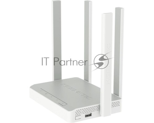 Роутер беспроводной Keenetic Viva (KN-1912) с Mesh Wi-Fi 5 AC1200, 4-портовым Smart-коммутатором и многофункциональным портом USB
