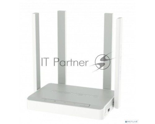 Роутер беспроводной Keenetic Viva (KN-1912) с Mesh Wi-Fi 5 AC1200, 4-портовым Smart-коммутатором и многофункциональным портом USB
