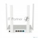 Роутер беспроводной Keenetic Viva (KN-1912) с Mesh Wi-Fi 5 AC1200, 4-портовым Smart-коммутатором и многофункциональным портом USB