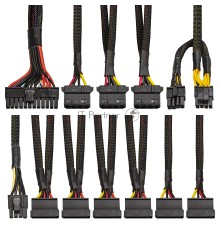 Серверный БП 400W ExeGate ServerPRO-400ADS (ATX, APFC, КПД 82% (80 PLUS), 2x8cm fans, 24pin, (4+4)pi