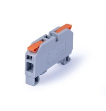 Cabeus MX-6 Клемма соединительная универсальная проходная 1 полюс с рычагом на DIN-рейку 6,0 (1шт)