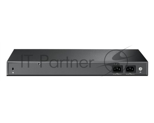 Коммутатор TP-Link JetStream 24-портовый управляемый SFP уровня 2+, 20 гигабитных SFP-портов и 4 гигабитных комбинированных порта SFP/RJ45