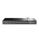 Коммутатор TP-Link JetStream 24-портовый управляемый SFP уровня 2+, 20 гигабитных SFP-портов и 4 гигабитных комбинированных порта SFP/RJ45