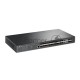 Коммутатор TP-Link JetStream 24-портовый управляемый SFP уровня 2+, 20 гигабитных SFP-портов и 4 гигабитных комбинированных порта SFP/RJ45