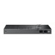 Коммутатор TP-Link JetStream 24-портовый управляемый SFP уровня 2+, 20 гигабитных SFP-портов и 4 гигабитных комбинированных порта SFP/RJ45