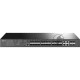 Коммутатор TP-Link JetStream 24-портовый управляемый SFP уровня 2+, 20 гигабитных SFP-портов и 4 гигабитных комбинированных порта SFP/RJ45