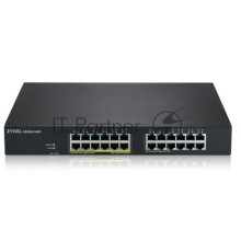 Коммутатор гибридный  Smart L2 PoE+ Zyxel NebulaFlex GS1915-24EP, rack 19