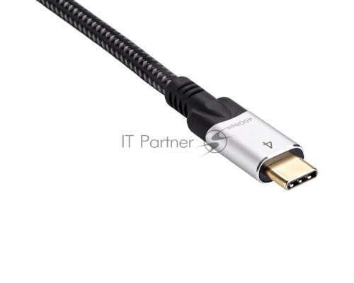 Кабель USB4 TCM--TCM, 5K@60Hz, 40GBps, PD 240W, 5A, VCOM, 1.2м