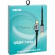 Кабель USB4 TCM--TCM, 5K@60Hz, 40GBps, PD 240W, 5A, VCOM, 1.2м