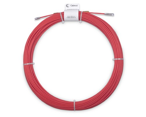 [Cabeus Коммутационные шнуры] Cabeus Pull-B-3,5-20m Устройство для протяжки кабеля мини УЗК в бухте, 20м (диаметр стеклопрутка 3,5 мм)