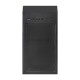 Компьютерный корпус Miditower ExeGate EVO-8243 (ATX, без БП, 2*USB+1*USB3.0, черный, 3 вент. с RGB подсветкой, боковая панель - закаленное стекло)