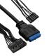 Компьютерный корпус Miditower ExeGate CP-606U-AB400 (ATX, AB400 с вент. 8см, 1*USB+1*USB3.0, аудио)