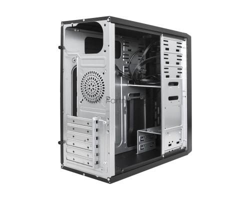 Компьютерный корпус Miditower ExeGate CP-606U-AB400 (ATX, AB400 с вент. 8см, 1*USB+1*USB3.0, аудио)