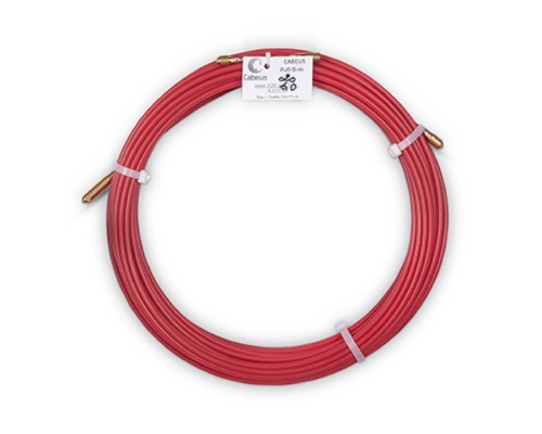 [Cabeus Коммутационные шнуры] Cabeus Pull-B-6-20m Устройство для протяжки кабеля в стояках и трубах межэтажных конструкций мини УЗК в бухте, 20м (диаметр стеклопрутка 6 мм)