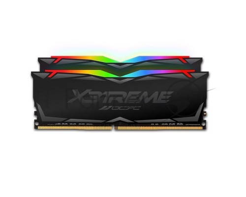 Оперативная память DDR 4 DIMM 16Gb (8Gbx2), 3600Mhz, OCPC X3 RGB  MMX3A2K16GD436C18, RGB, CL18, BLACK