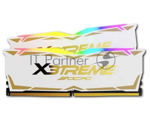 Оперативная память DDR 4 DIMM 16Gb (8Gbx2), 3600Mhz, OCPC X3 RGB  MMX3A2K16GD436C18WL, RGB, CL18, WHITE LABEL