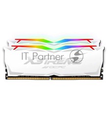 Оперативная память DDR 4 DIMM 16Gb (8Gbx2), 3600Mhz, OCPC X3 RGB  MMX3A2K16GD436C18W, RGB, CL18, WHITE