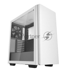 Корпус Deepcool CK500 WH белый без БП ATX 2x120mm 1x140mm 2xUSB3.0 audio bott PSU