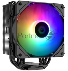 Кулер ID-COOLING SE-224-XTS ARGB LGA1700/1200/115X/AM5/AM4 (10шт/кор, TDP 220W, PWM, 4 тепл.трубки прямого контакта, ARGB FAN 120mm) RET
