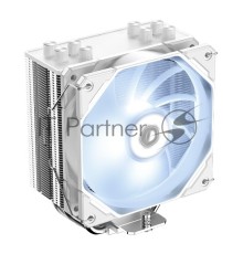 Кулер ID-COOLING SE-224-XTS WHITE 220W LGA1700/1200/115X/AM5/AM4 (10шт/кор, , PWM, 4 тепл.трубки прямого контакта, White LED FAN 120mm, белый) RET