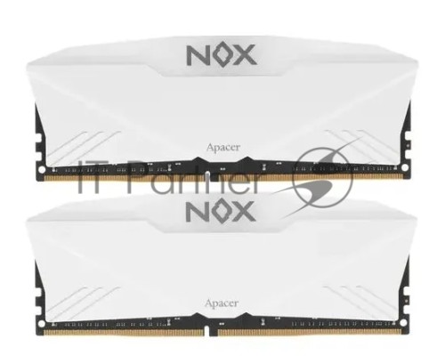 Оперативная память Apacer 32GB DDR4 3600 AH4U32G36C25YNWAA-2 DIMM 1024x8 1.35V OC NOX RGB WHITE AURA2 w/HS RP-K2