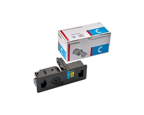 [Расходные материалы] Тонер-картридж Integral TK-5240C с чипом для KyoceraEcosys M5526cdn, M5526cdw, P5026cdn, P5026cdw синий используется как TK 5240C (Европейская версия) (с чипом). Ресурс 3,000 страниц. В коробке штук -