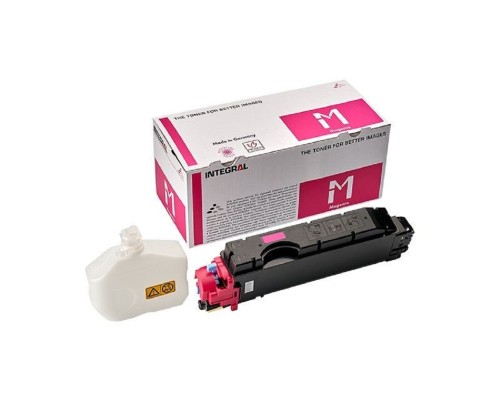 [Расходные материалы] Тонер-картридж Integral TK-5280M с чипом для KyoceraEcosys M6235cidn, M6635cidn, P6235cdn пурпурный используется как TK 5280M (Европейская версия) (+ бункер для тонера, с чипом). Ресурс 11,000 страниц