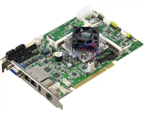Материнская плата с процессором Advantech PCI-7032G2-00A2E, CPU Intel Celeron J1900, 2xDDR3L SO-DIMM, VGA/LVDS/DVI, 4xPCI 32bit/33MHz, 2xSATA/mSATA, 2xGbE LAN, 4xCOM, 7xUSB  Advantech