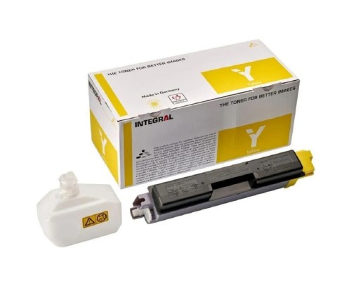 [Расходные материалы] Тонер-картридж Integral TK-580Y с чипом для Kyocera