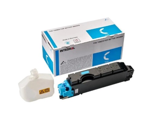 [Расходные материалы] Тонер-картридж Integral TK-590C с чипом для Kyocera