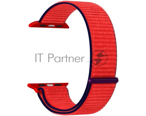 Нейлоновый ремешок для Apple Watch 42/44 mm LYAMBDA VEGA DSN-01-44-63 Red/ Dark blue