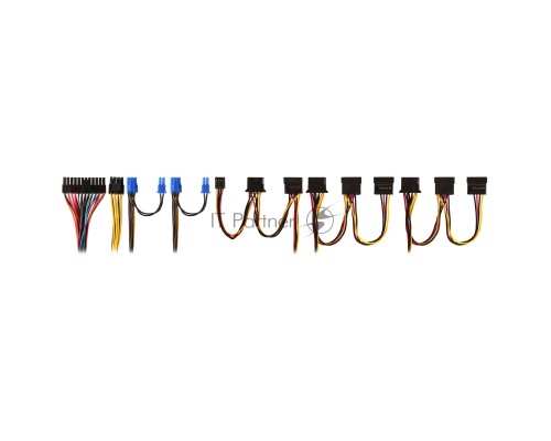 Блок питания 850W ExeGate 850PPE (ATX, APFC, SC, КПД 80% (80 PLUS), 12cm fan, 24pin, 2x(4+4)pin, PCIe, 6xSATA, 3xIDE, black, кабель 220V с защитой от выдергивания)