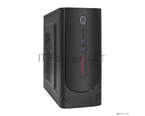 Компьютерный корпус Miditower ExeGate XP-340U (ATX, без БП, 1*USB+2*USB3.0, аудио)