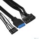 Компьютерный корпус Miditower ExeGate XP-340U (ATX, без БП, 1*USB+2*USB3.0, аудио)
