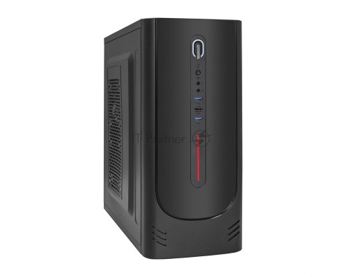 Компьютерный корпус Miditower ExeGate XP-340U (ATX, без БП, 1*USB+2*USB3.0, аудио)