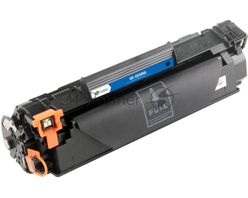 Картридж лазерный G&G GG-CE285A черный (1600стр.) для HP LJ Pro P1102/P1102w/1214nfh/M1132/M1212nf MFP/M1217nfw MFP