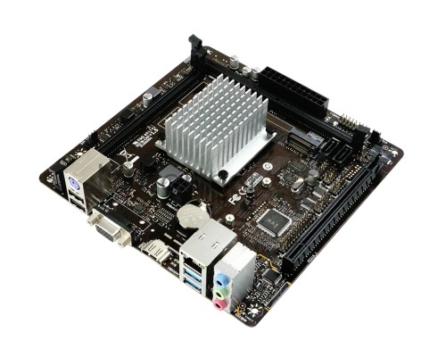 Материнская плата Biostar J4125NHU, Intel® Quad-Core Celeron® J4125 (2.7 GHz), 2xDDR4-2400, D-SUB+HDMI, 1xPCI-Ex1, 2xSATA3, 1xM.2, 8 Ch Audio, GLan, (2+4)xUSB2.0, (2+0)xUSB3.2, 1xPS/2, Mini-ITX, RTL {20}