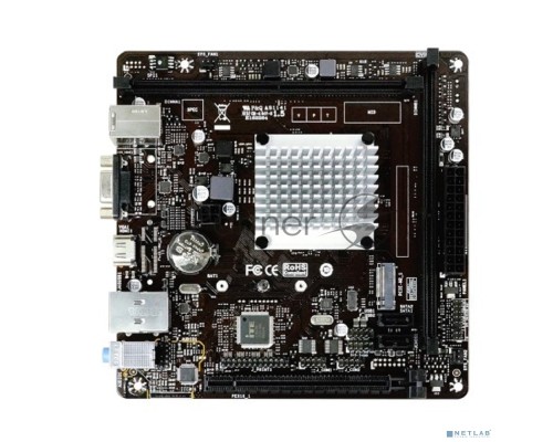Материнская плата Biostar J4125NHU, Intel® Quad-Core Celeron® J4125 (2.7 GHz), 2xDDR4-2400, D-SUB+HDMI, 1xPCI-Ex1, 2xSATA3, 1xM.2, 8 Ch Audio, GLan, (2+4)xUSB2.0, (2+0)xUSB3.2, 1xPS/2, Mini-ITX, RTL {20}