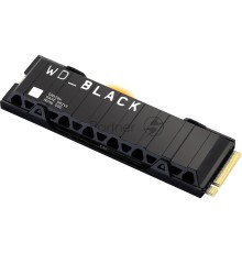 Накопитель SSD WD 1Tb Black SN850X, M.2(22x80mm), NVMe, PCIe 4.0 x4, 3D TLC, R/W 7300/6300MB/s, IOPs 800 000/1 100 000, TBW 600, DWPD 0.3, with Heat Spreader (12 мес.)